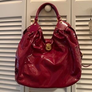 Louis Vuitton Mahina XL Surya Red Patton Leather